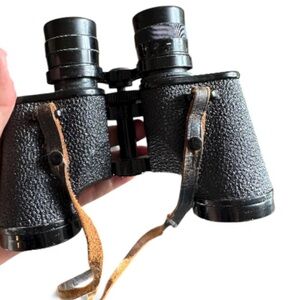 Vintage Bouch & Lomb Black Binoculars Zephyr 6x30
